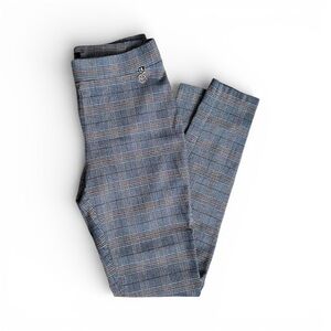 TH Plaid Houndstooth Tapered Skinny Women’s Pant
